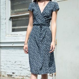 Brandy Melville Robbie Dress Mid-length - Blue